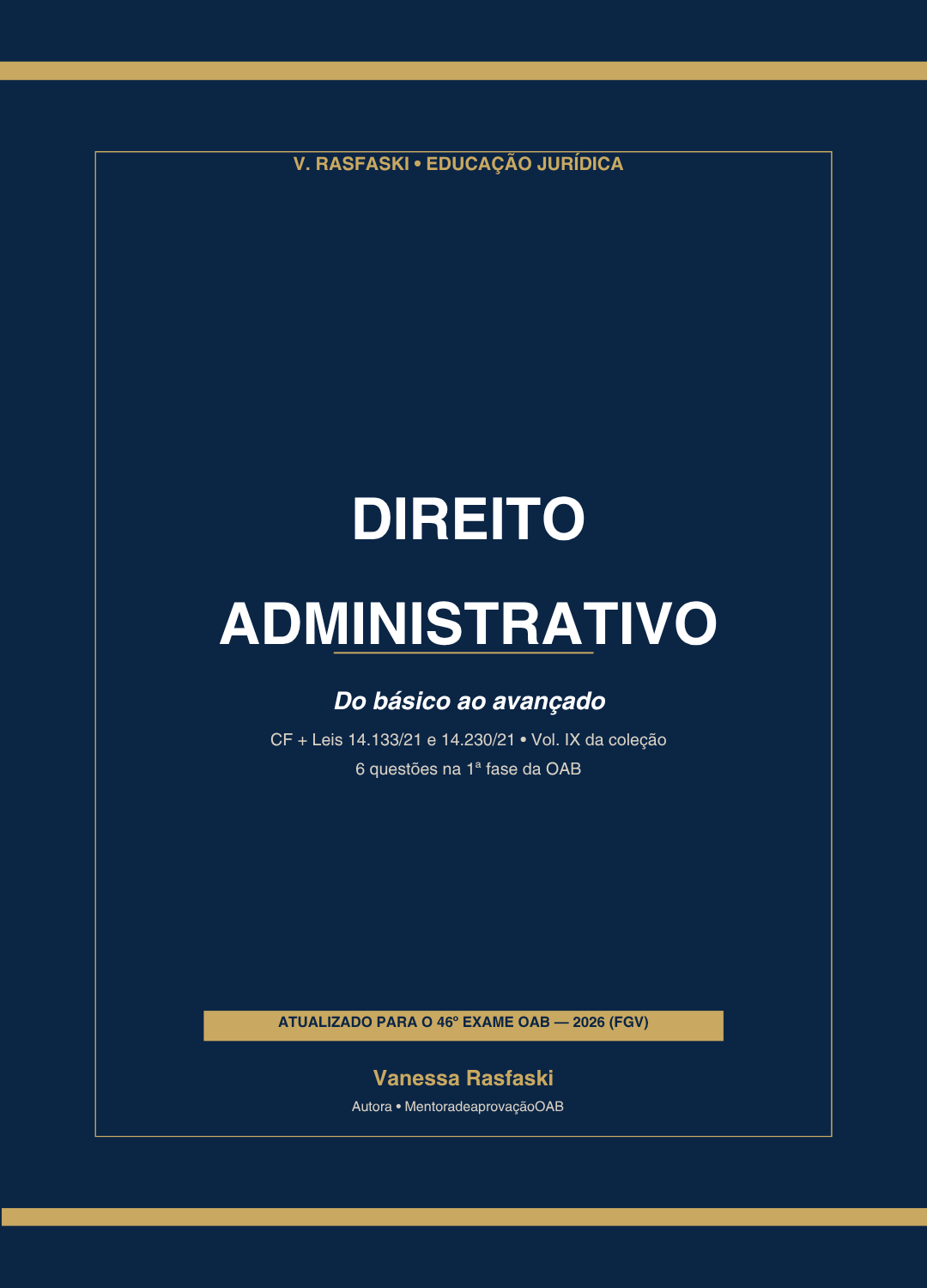 Capa Direito Administrativo