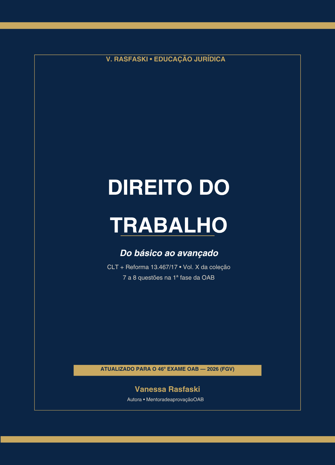 Capa Direito do Trabalho + Processo